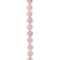 12 Pack: Rose Quartz Faceted Star Cut Beads, 10mm by Bead Landing™